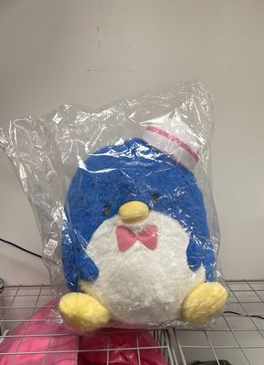 HAPIDANBUI Sitting BIG Plush 10.6" (Pekkle/Badtz Maru/Tuxedo Sam)