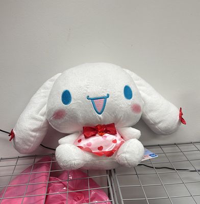 Cinnamoroll Pink Heart BIG Plush, 17.7"