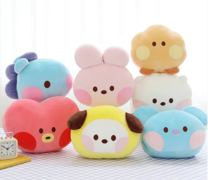 BT21 MININI HAND WARMER CUSHION - RJ