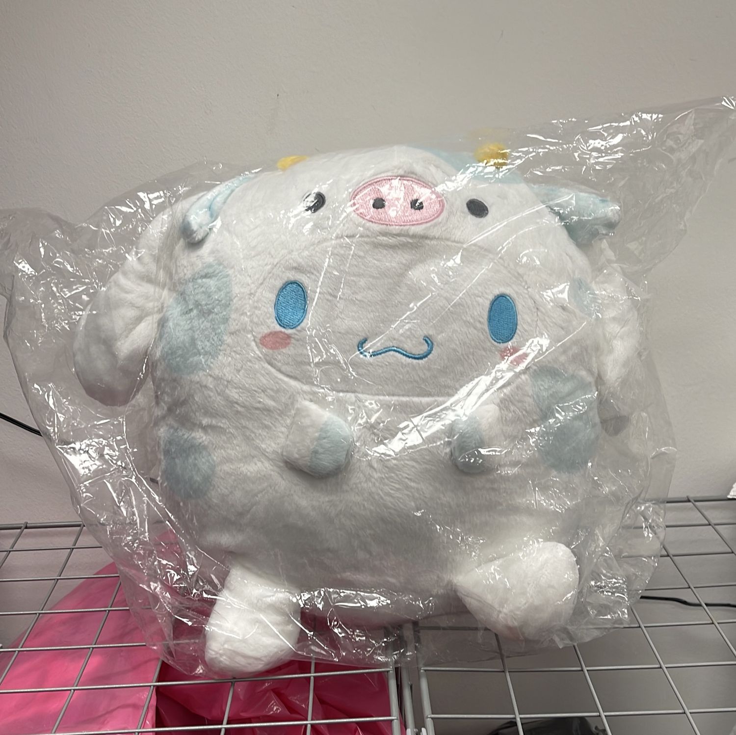 Sanrio Characters Animal Hood Doll BIG Type 1 – Hello Kitty / Cinnamoroll / Hangyodon, 10.6"