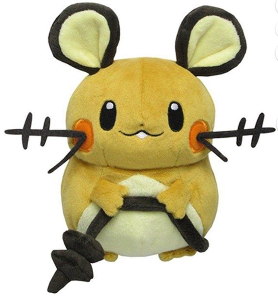 Sanei Pokemon Plush - PP14 - 7" Dedenne