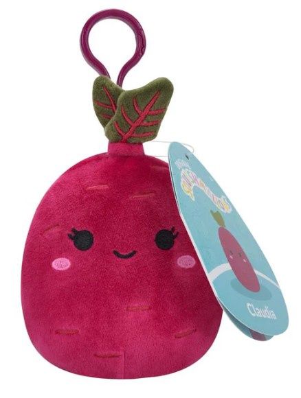 Mini Veggie Clip-On Squishmallow (Claudia)