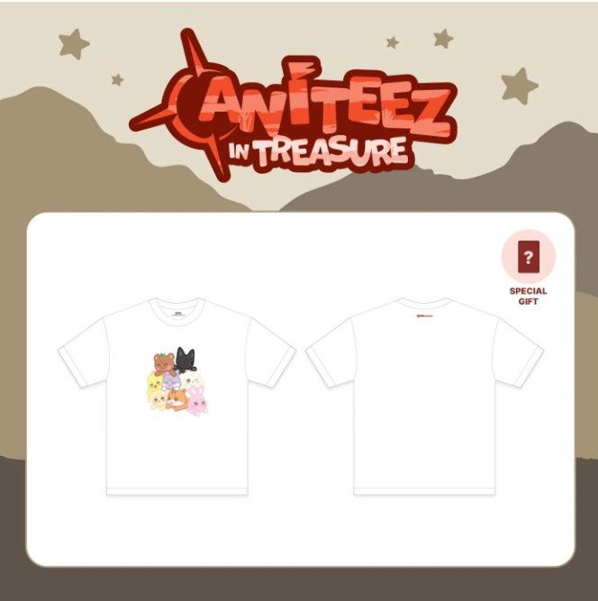 ANITEEZ IN TREASURE T-SHIRT L