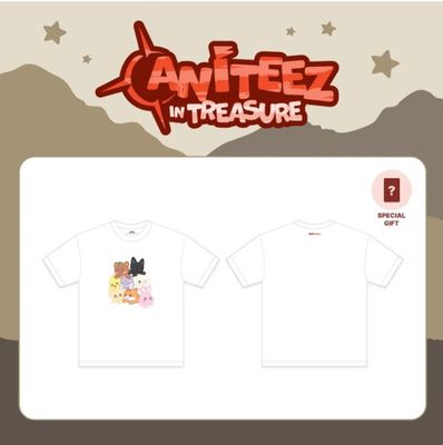ANITEEZ IN TREASURE T-SHIRT L