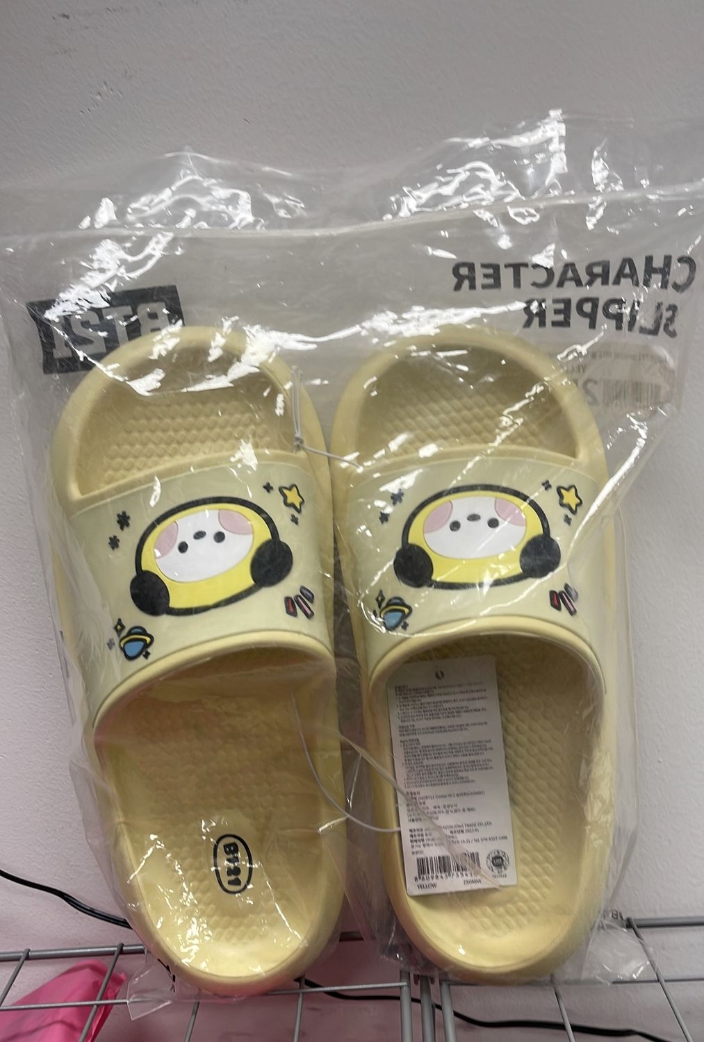 BT21: FACE HOUSE SHOES CHIMMY