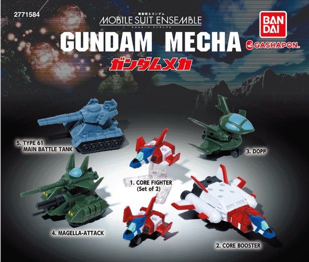Mobile Suit Gundam Mecha Gashapon