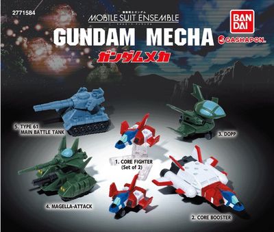Mobile Suit Gundam Mecha Gashapon