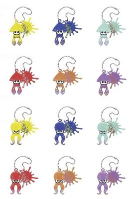 SPLATOON 3 - CAPSULE SQUID OCTOPUS MASCOT Gashapon