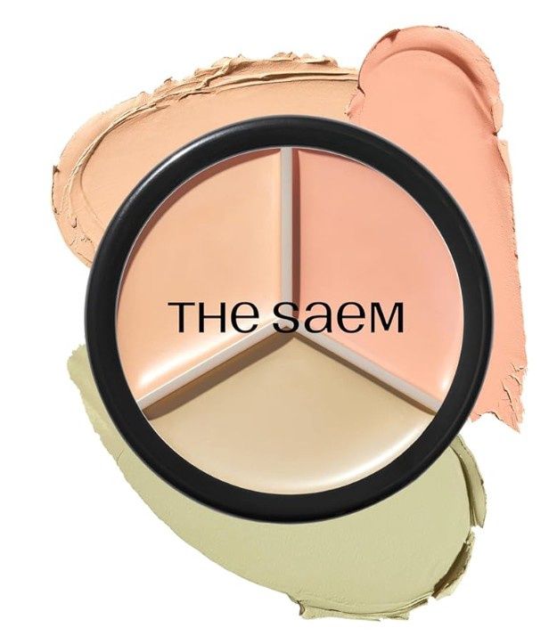 THE SAEM:Cover Perfection Triple Pot Concealer 03 Correct Up Beige