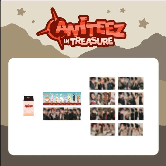 ANITEEZ IN TREASURE RANDOM TRADING CARD
