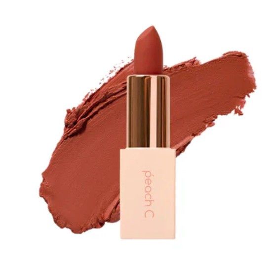 PEACH C:Easy Matte Lipstick 06 Rusty Rose 3.6G