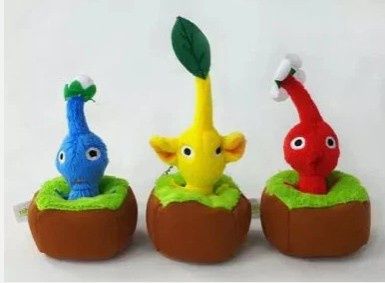 Pikmin Pluck out Plush mascot, 5.1"