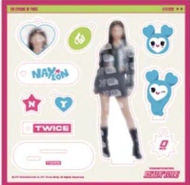 Twice Ready to Be Official Merchandise-Acrylic Kit (Tzuyu)