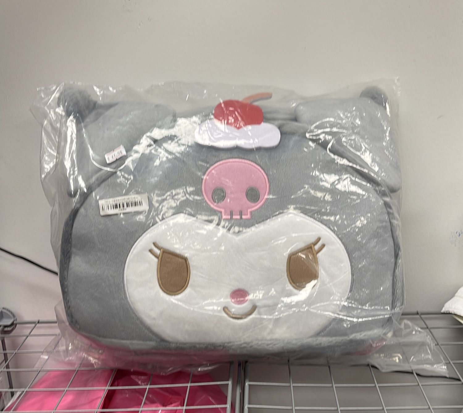 Sanrio Characters Half Cake Cushion-Kuromi/Pom Pom Purin/Cinnamoroll, 14.2"