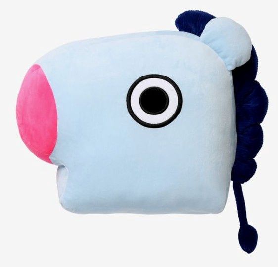 OFFICIAL Cute BT21 Car Pillow-22cm (Mang)