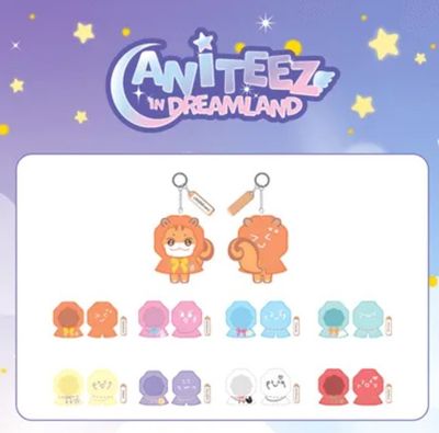 ANITEEZ IN DREAMLAND PLUSH KEYRING OUTFIT-WISH CLOACK VER.