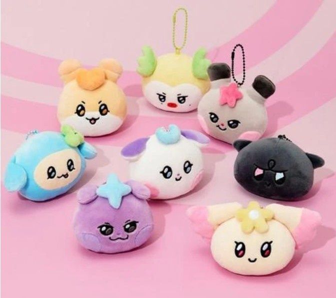 MIGHTEEZ POP UP MD : FACE PLUSH KEYRING
