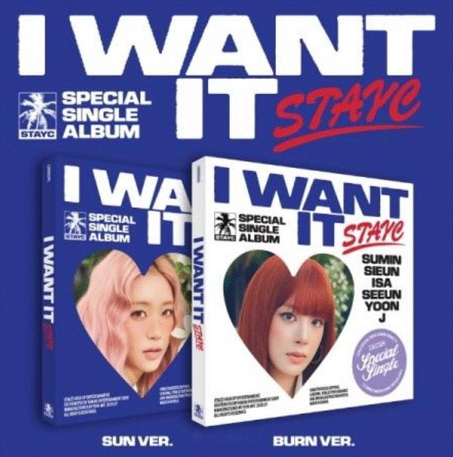 STAYC-Special Single [I WANT IT] + Photocard