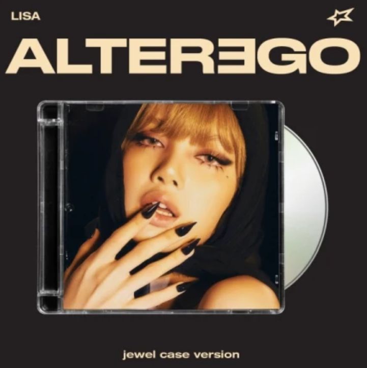 LISA (BLACKPINK)-[Alter Ego] (Jewel Case) + Applemusic POB