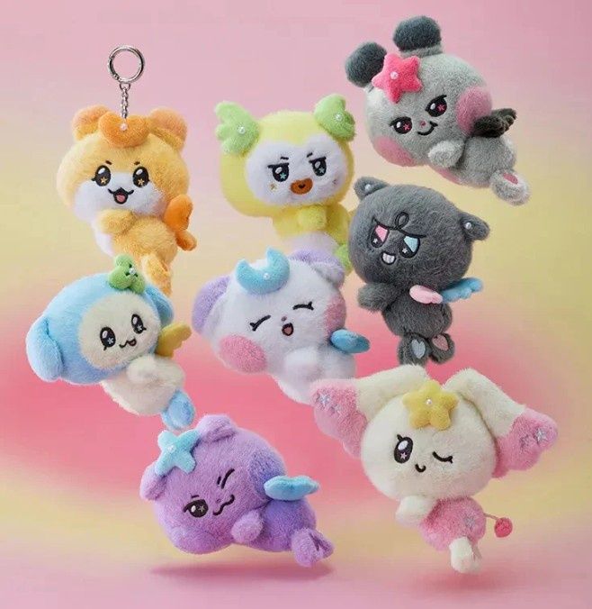 ATEEZ MIGHTEEZ Plush Keyring
