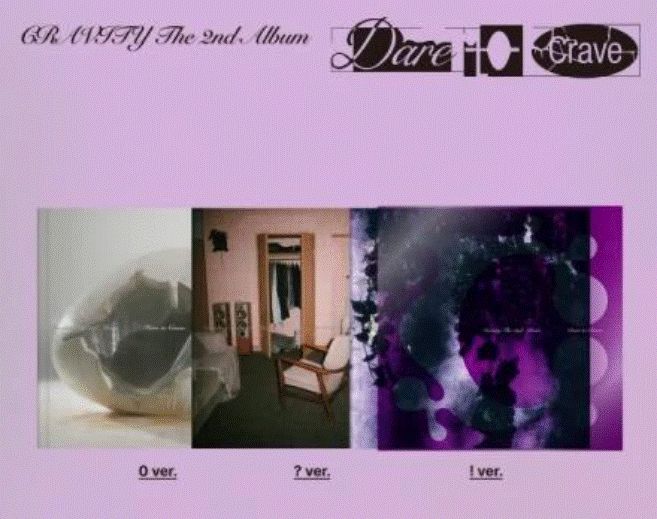 CRAVITY-The 2nd Album [Dare to Crave] ! Ver. + Photocard