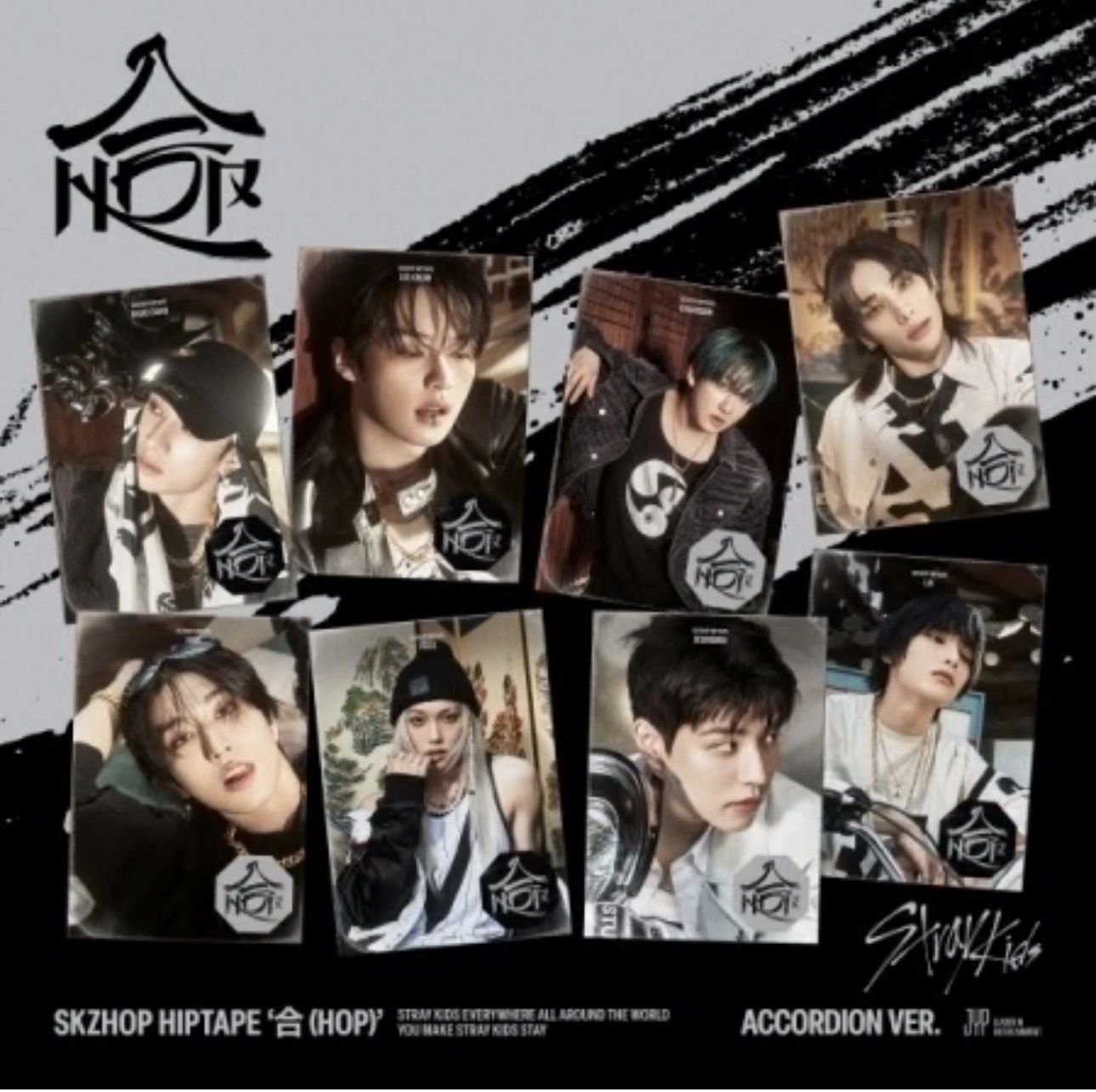 Stray Kids-[SKZHOP HIPTAPE '合 (HOP)'] Accordion Ver + Photocard