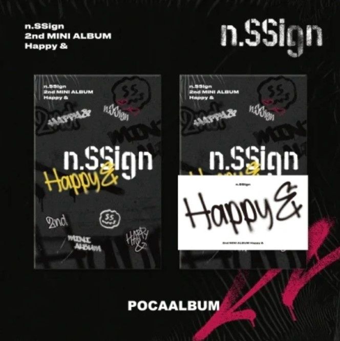 n.SSign-2nd MINI ALBUM [Happy &amp;] (POCAALBUM)