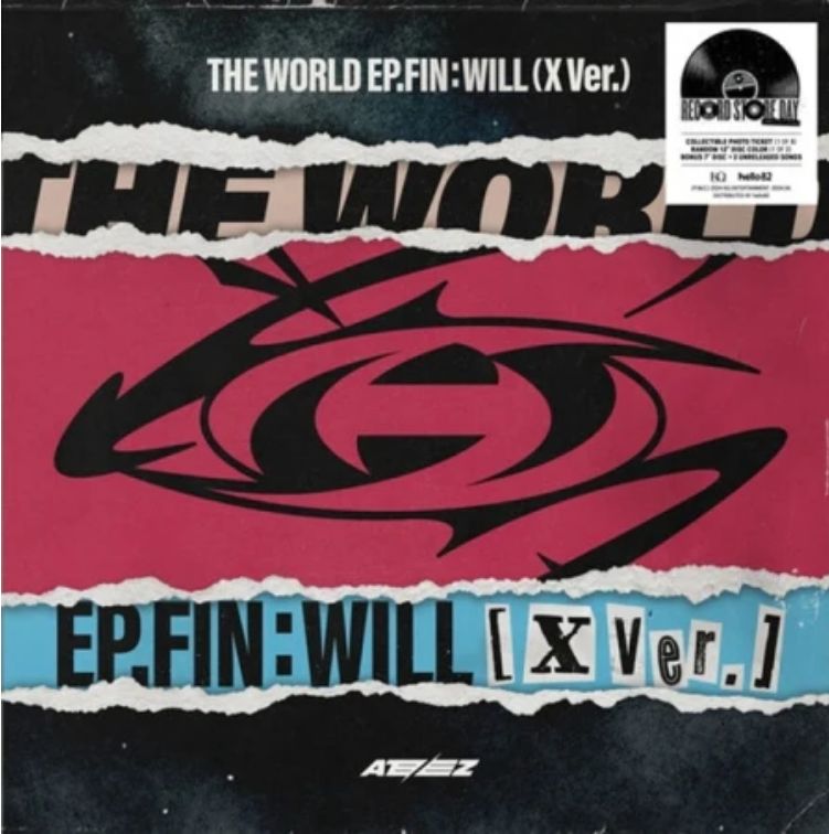 ATEEZ-The World EP.Fin: Will (X Ver.) 2024 RSD Exclusive