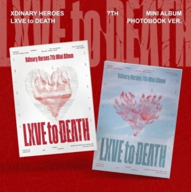 Xdinary Heroes-7th Mini Album [LXVE TO DEATH] Photobook Ver. + Photocard