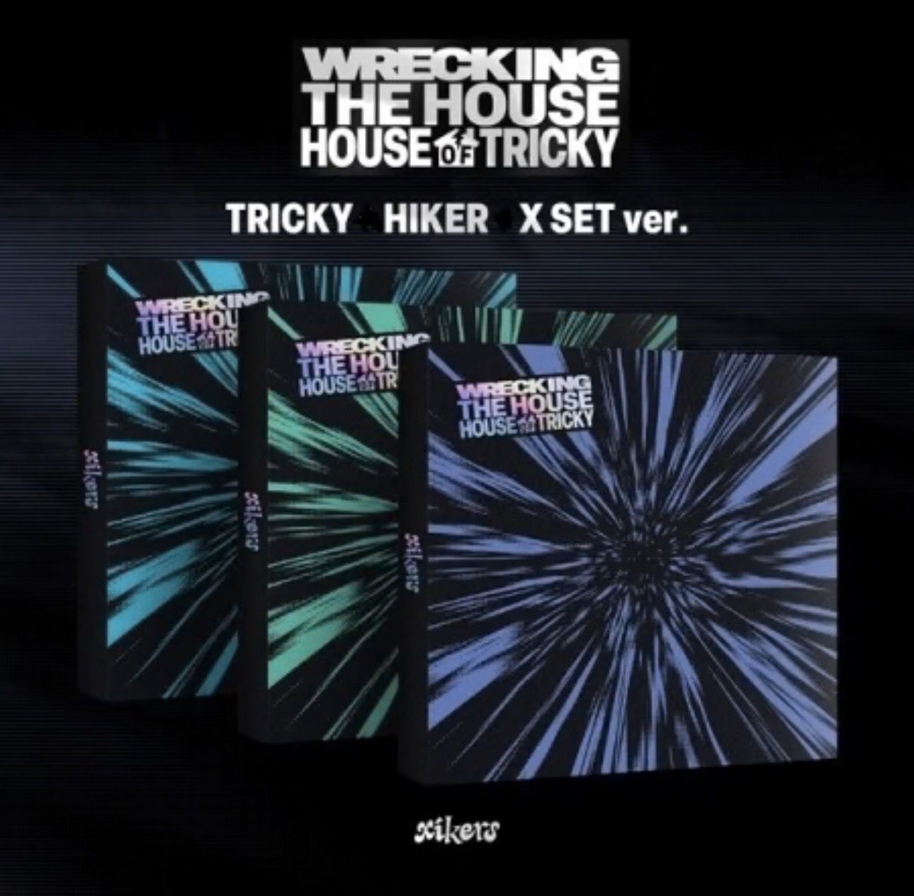 xikers-6th Mini Album [HOUSE OF TRICKY : WRECKING THE HOUSE] + Photocard