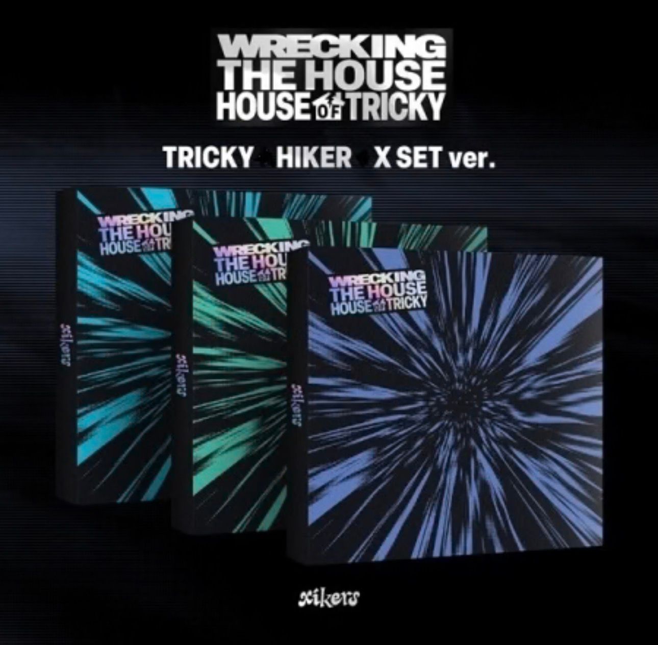xikers-6th Mini Album [HOUSE OF TRICKY : WRECKING THE HOUSE] (Reg. Ver.) + Photocard