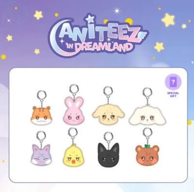 ANITEEZ IN DREAMLAND MINI FACE KEYRING