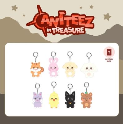ANITEEZ IN TREASURE  MINI PLUSH