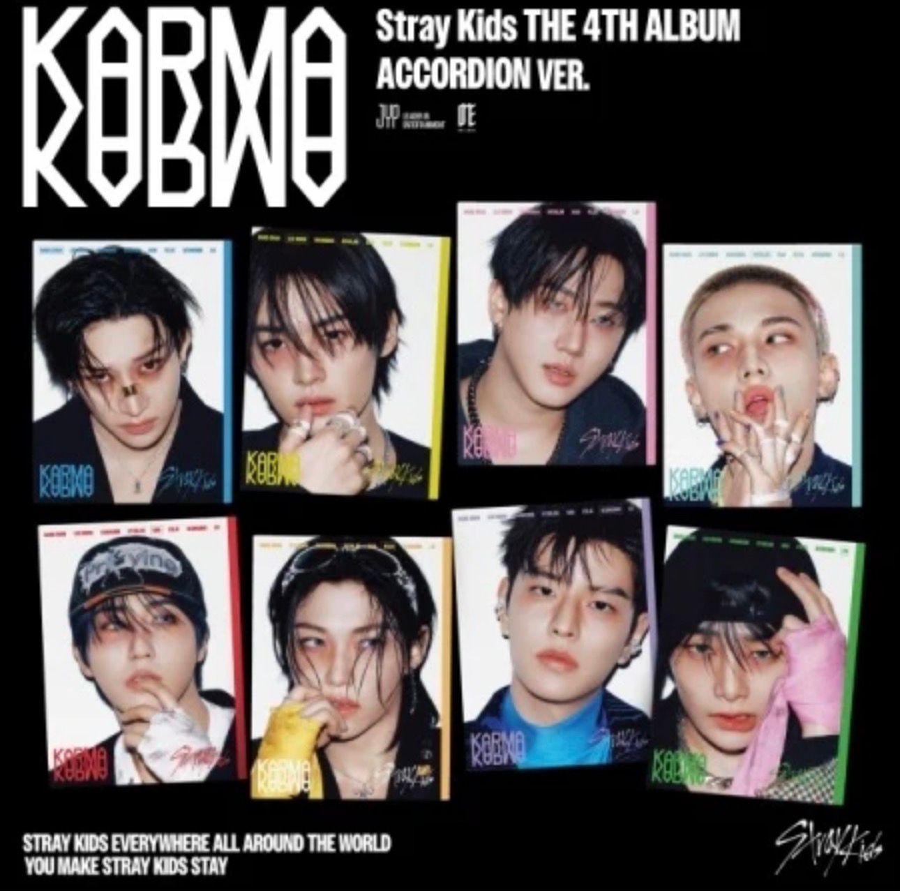 Stray Kids-[KARMA] (Accordion Ver.) + Photocard