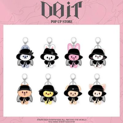 Stray Kids <DO IT Pop-Up> SKZOO Costume Magnet Plush Keyring
