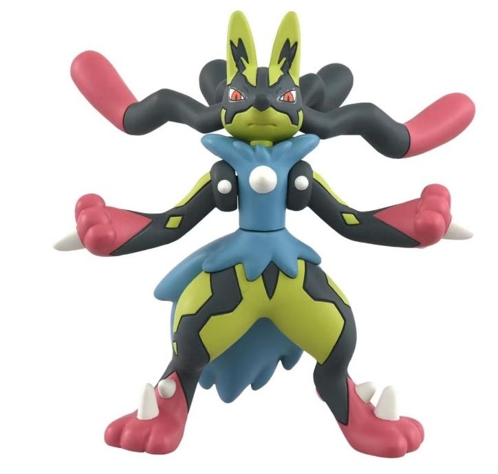 Takaratomy Pokemon Moncolle Shiny Mega Lucario Figure