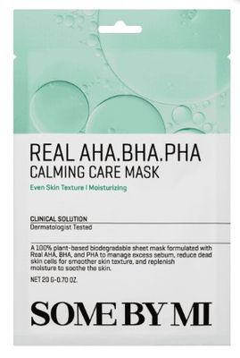 Real Aha Bha Pha Calming Care Mask 1ea