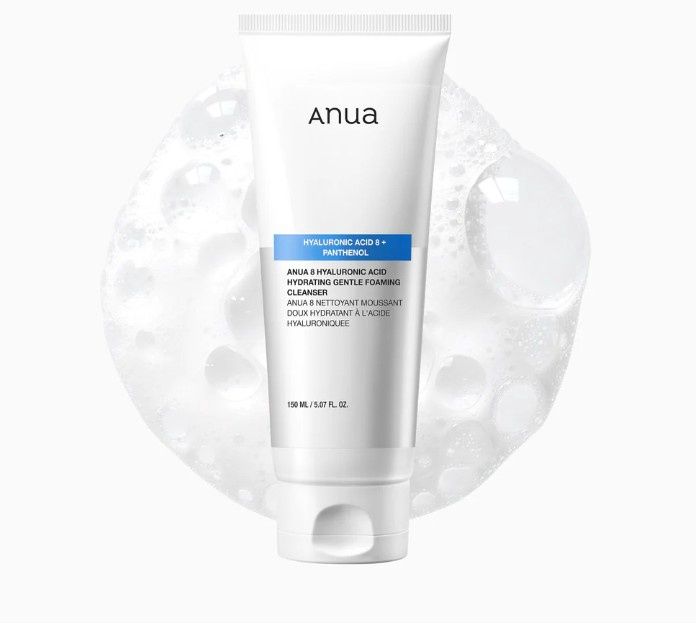8 HYALURONIC ACID HYDRATING GENTLE FOAMING CLEANSER 150ml