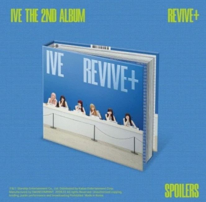 IVE-2nd Album [REVIVE+] SPOILERS ver. + Apple Music POB