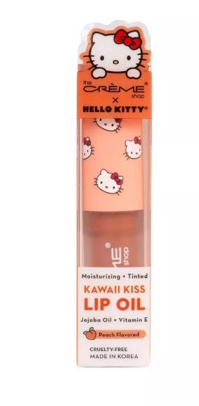 SANRIO_Hello Kitty Kawaii Kiss Lip Oil - Peach
