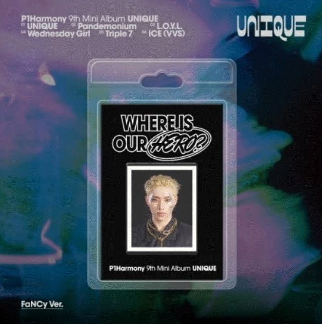P1HARMONY-9th Mini Album [UNIQUE] (FaNCy Ver) + Photocard