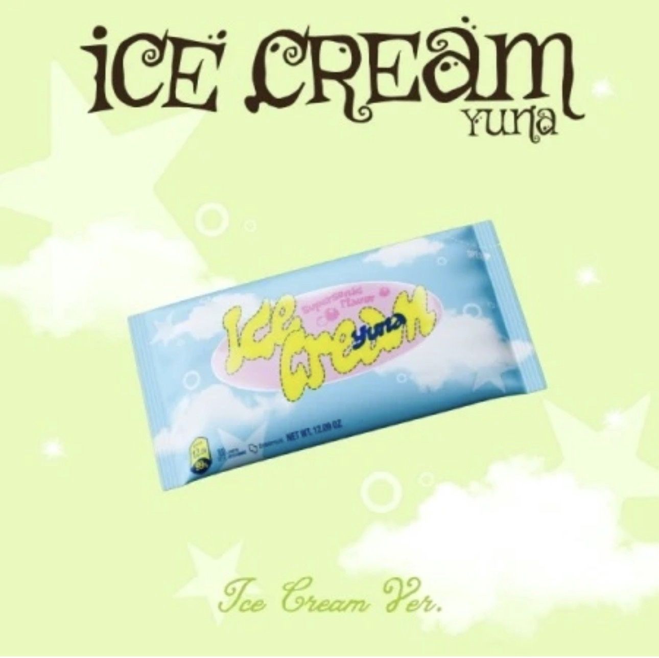 Yuna-1st Mini Album [Ice Cream] Ice Cream Ver. + Photocard