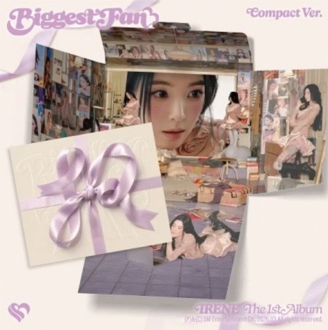 Irene-1st Album [Biggest Fan] Compact ver + Photocard