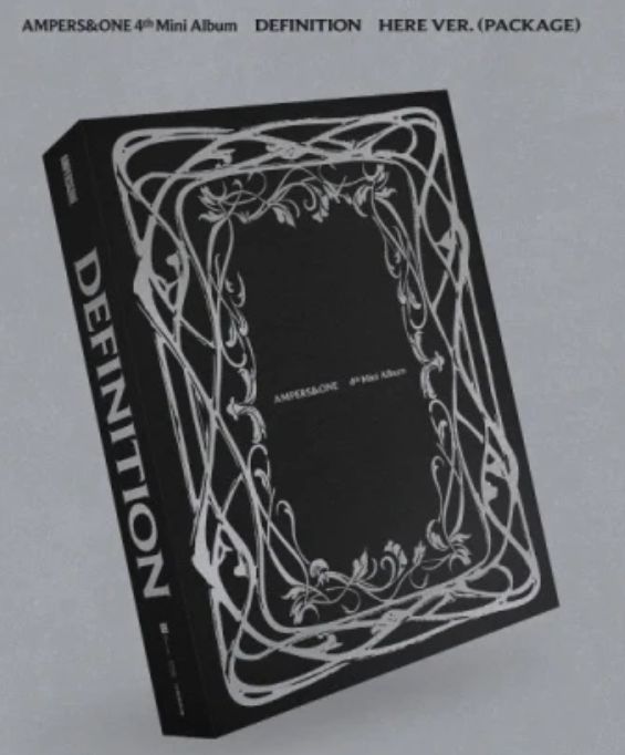 AMPERS&amp;ONE-4th Mini Album [DEFINITION] Here Ver. + Photocard