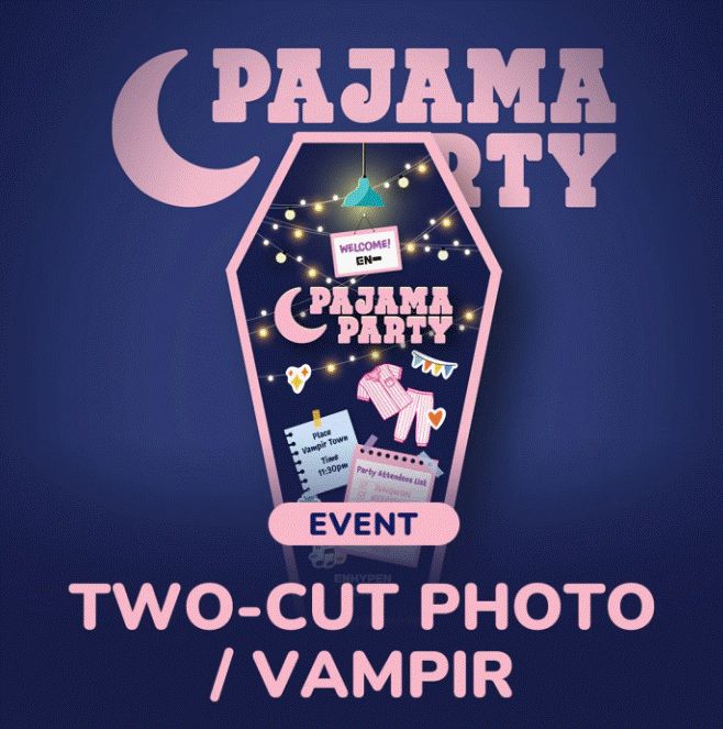 ENHYPEN-[ENHYPEN WORLD COUPON CARD COLLECTION] PAJAMA PARTY (SPECIAL ver.)