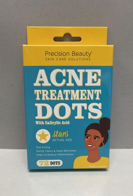 Acne Treatment Stars Dots W/Salicylic Acid Precision Beauty (72ct)
