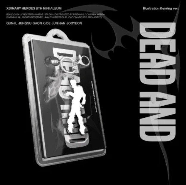 XDINARY HEROES-8th Mini Album[DEAD AND] Illustration Keyring Ver. + Apple Music POB