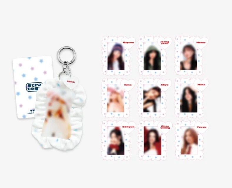 TWICE CUSHION KEYRING (STRATEGY POP-UP In SEOUL )