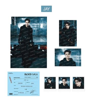 ENHYPEN WORLD TOUR 'BLOOD SAGA' MD: Profile Photo Set (JAY)