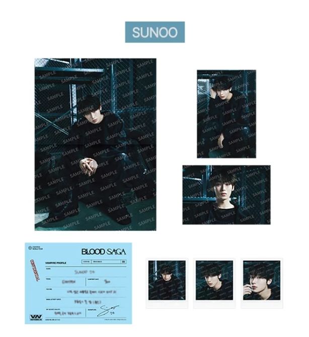 ENHYPEN WORLD TOUR 'BLOOD SAGA' MD: Profile Photo Set (SUNOO)